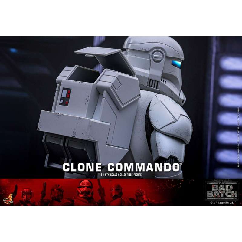 SPOTT-GR Star Wars: The Bad Batch Action Figure 1/6 Clone Commando 30 cm