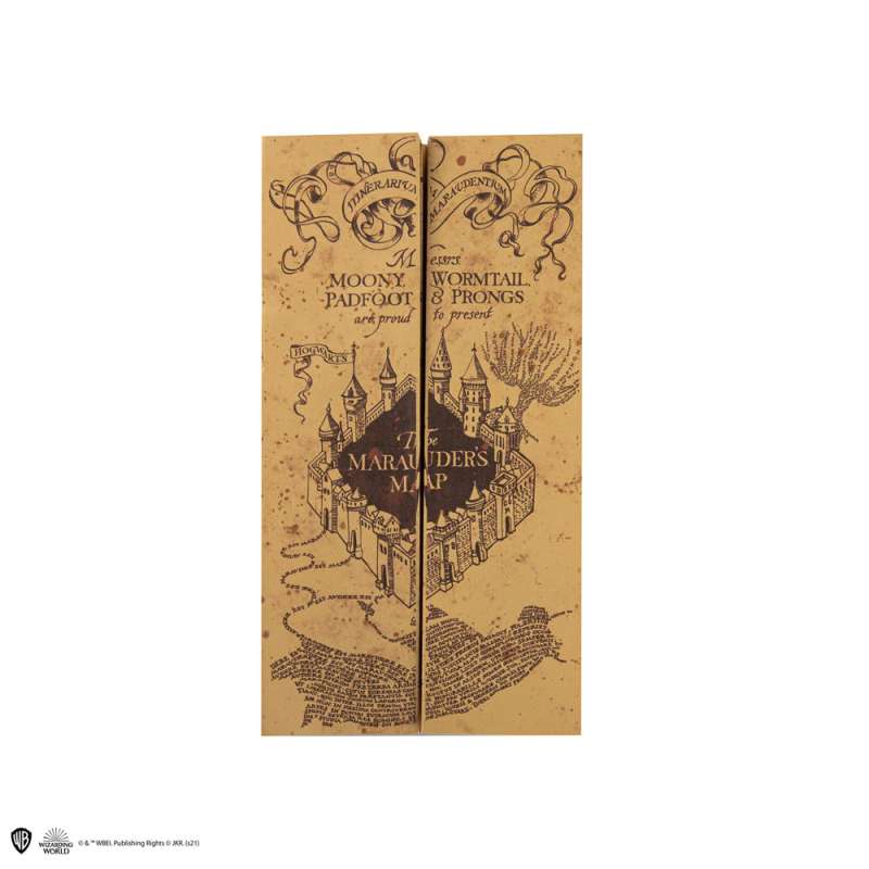 SPOTT-GR Harry Potter - Σημειωματάριο (Μεγέθους A5) Marauder's Map σε Καφέ Χρώμα