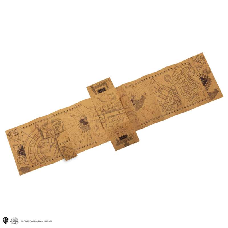 SPOTT-GR Harry Potter - Σημειωματάριο (Μεγέθους A5) Marauder's Map σε Καφέ Χρώμα