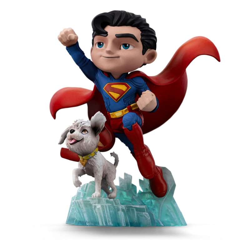 SPOTT-GR Superman Legacy Mini Co. - Φιγούρα PVC Superman & Krypto με Ύψος 17cm