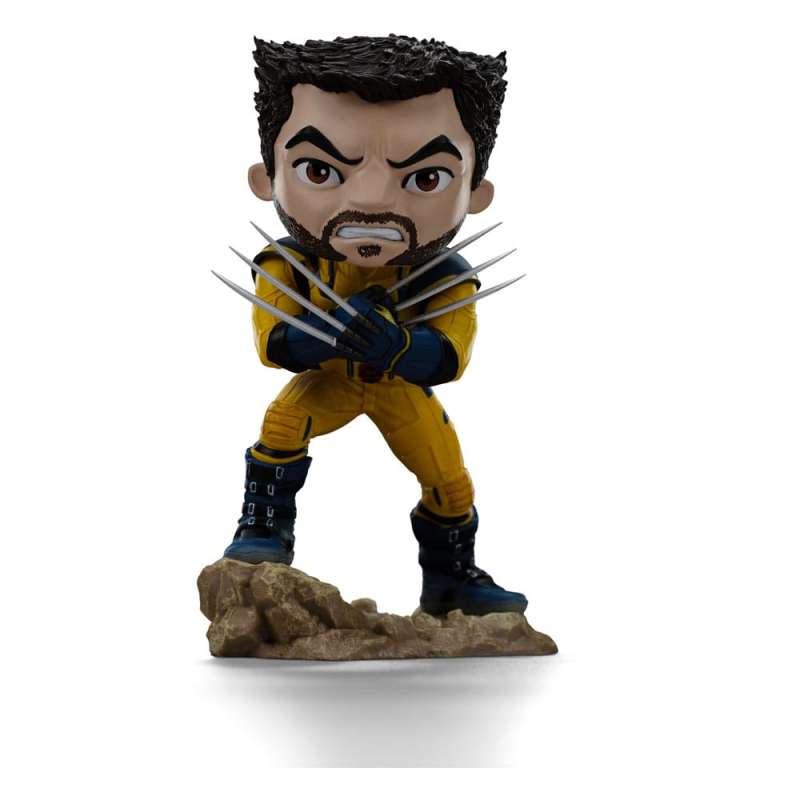 SPOTT-GR Deadpool & Wolverine Mini Co. - Φιγούρα PVC Wolverine Unmasked με Ύψος 14cm