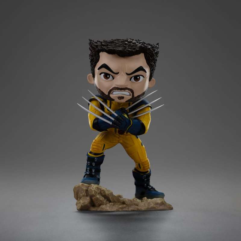 SPOTT-GR Deadpool & Wolverine Mini Co. - Φιγούρα PVC Wolverine Unmasked με Ύψος 14cm