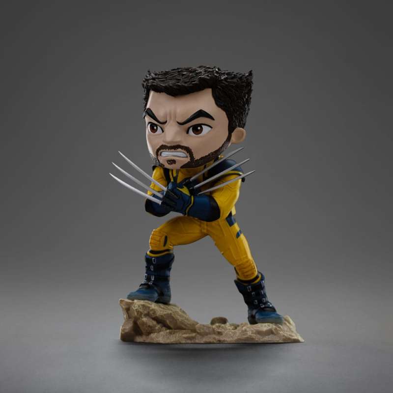 SPOTT-GR Deadpool & Wolverine Mini Co. - Φιγούρα PVC Wolverine Unmasked με Ύψος 14cm