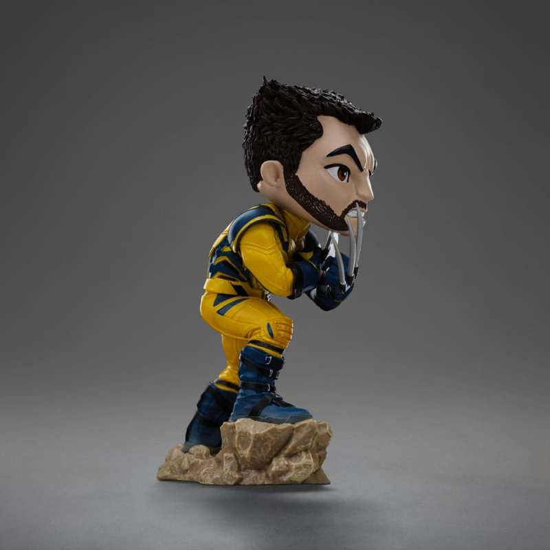 SPOTT-GR Deadpool & Wolverine Mini Co. - Φιγούρα PVC Wolverine Unmasked με Ύψος 14cm