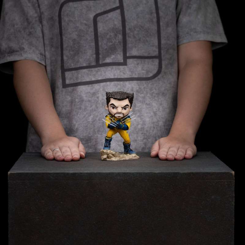 SPOTT-GR Deadpool & Wolverine Mini Co. - Φιγούρα PVC Wolverine Unmasked με Ύψος 14cm