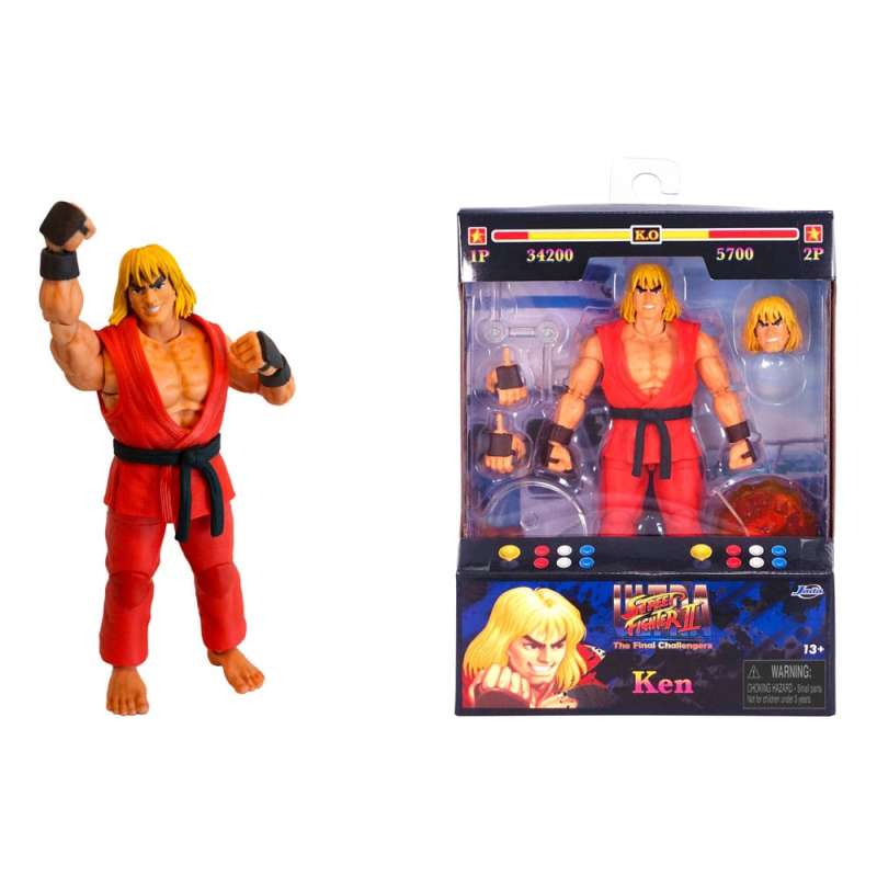SPOTT-GR Ultra Street Fighter II: The Final Challengers Action Figure 1/12 Ken 15 cm