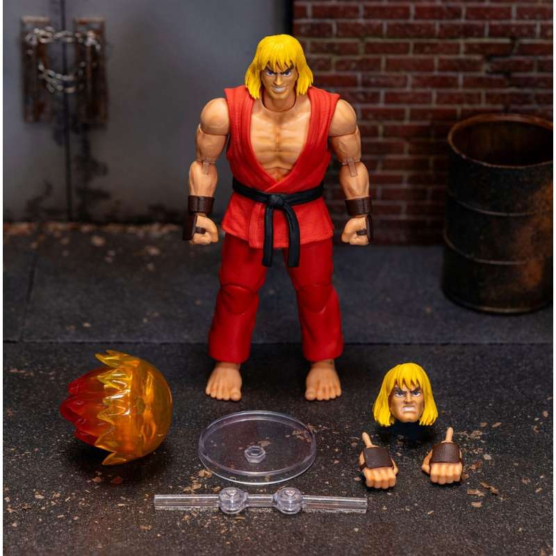 SPOTT-GR Ultra Street Fighter II: The Final Challengers Action Figure 1/12 Ken 15 cm