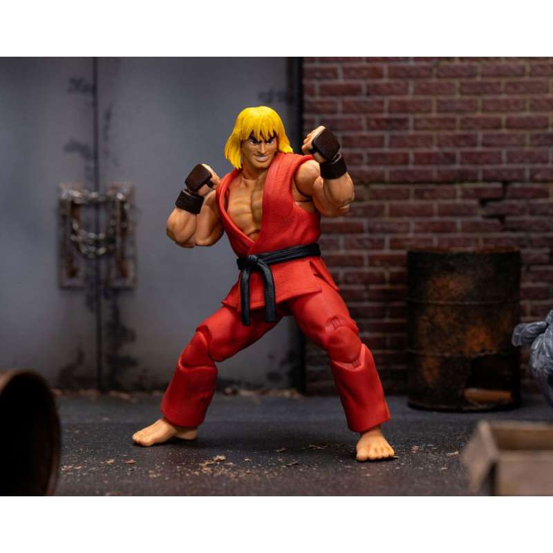 SPOTT-GR Ultra Street Fighter II: The Final Challengers Action Figure 1/12 Ken 15 cm