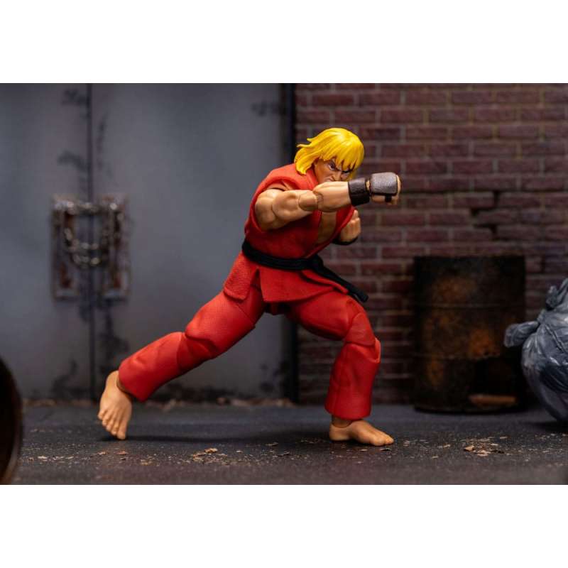 SPOTT-GR Ultra Street Fighter II: The Final Challengers Action Figure 1/12 Ken 15 cm