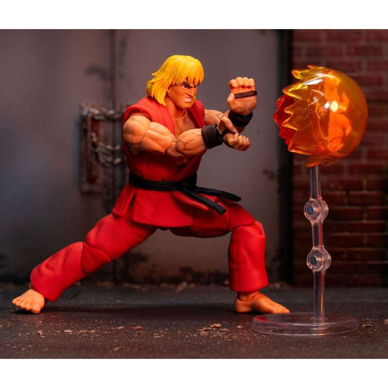 SPOTT-GR Ultra Street Fighter II: The Final Challengers Action Figure 1/12 Ken 15 cm