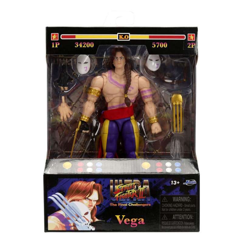SPOTT-GR Ultra Street Fighter II: The Final Challengers Action Figure 1/12 Vega 15 cm