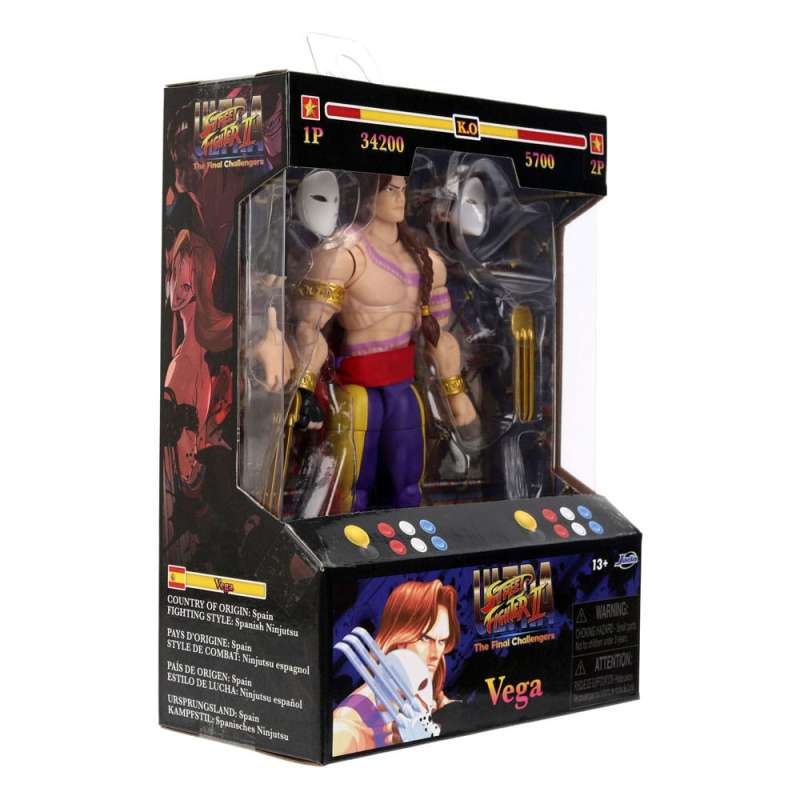 SPOTT-GR Ultra Street Fighter II: The Final Challengers Action Figure 1/12 Vega 15 cm