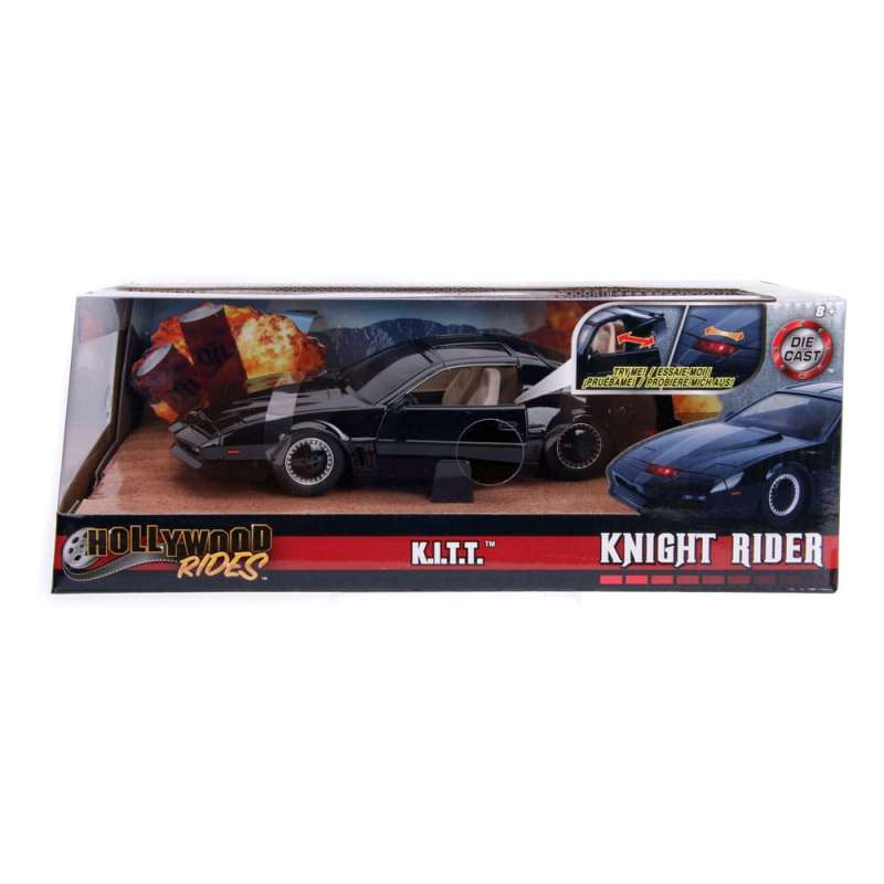 SPOTT-GR Knight Rider - Diecast Όχημα (Αναλογία 1/24) 1982 Ponitac Trans AM Try Me Kitt
