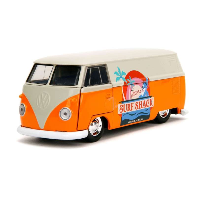 SPOTT-GR Λίλο και Στιτς - Diecast Όχημα (Αναλογία 1/32) 1961 VW Bus Stitch