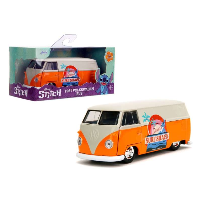 SPOTT-GR Λίλο και Στιτς - Diecast Όχημα (Αναλογία 1/32) 1961 VW Bus Stitch