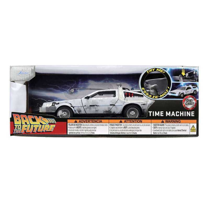 SPOTT-GR Back to the Future - Diecast Όχημα (Αναλογία 1/24) Time Machine Frost