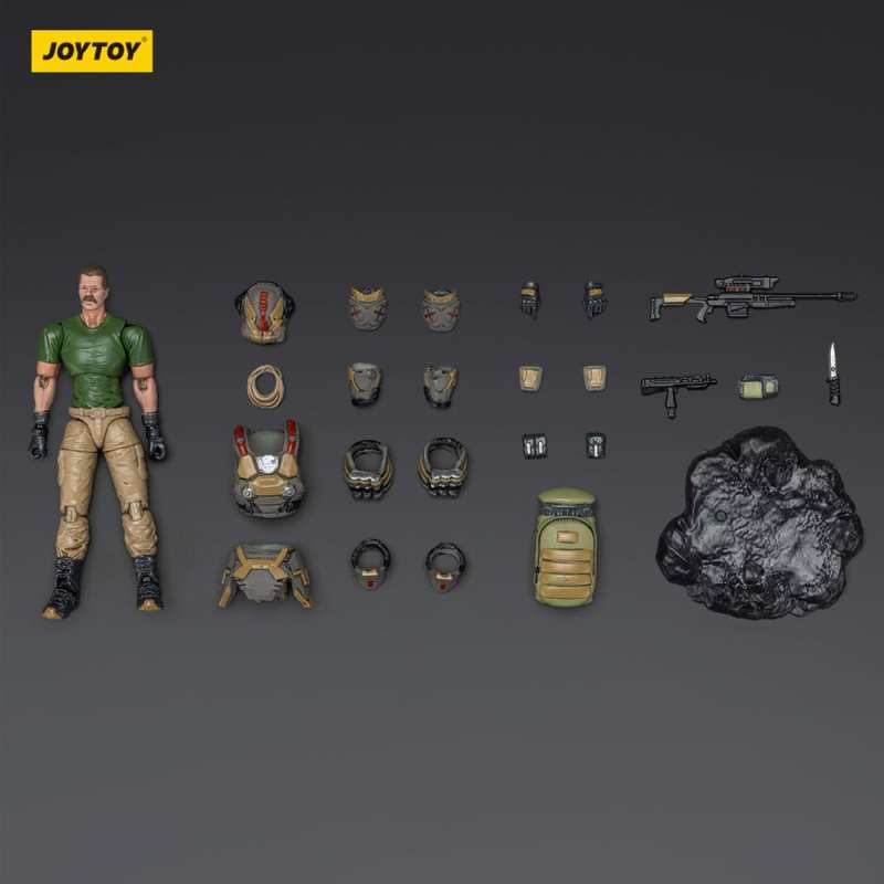 SPOTT-GR UNSC Dark Source Action Figur Sniper Ivan 7 cm