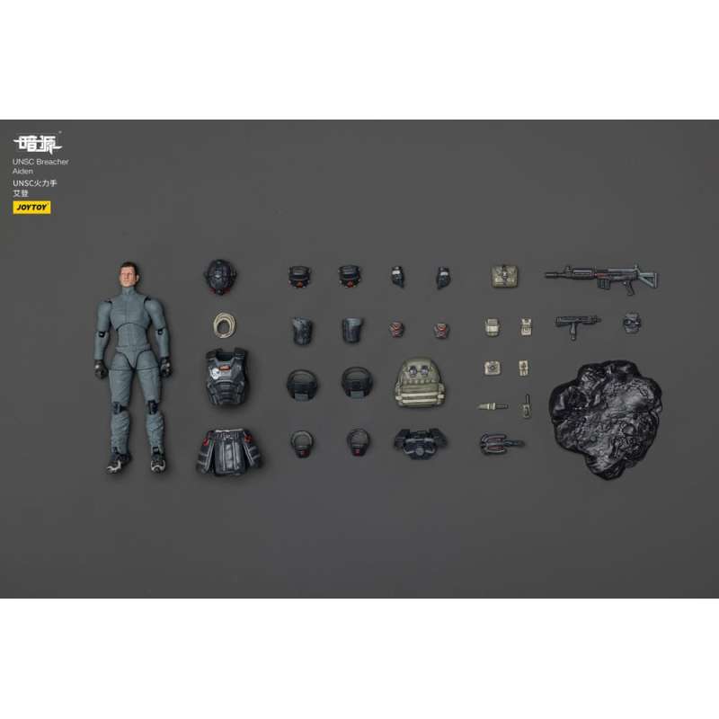 SPOTT-GR UNSC Dark Source Action Figur Breacher Aiden 7 cm