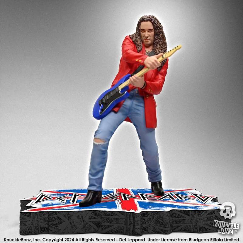 SPOTT-GR Def Leppard Rock Iconz Statue Vivian Campbell με Ύψος 24cm