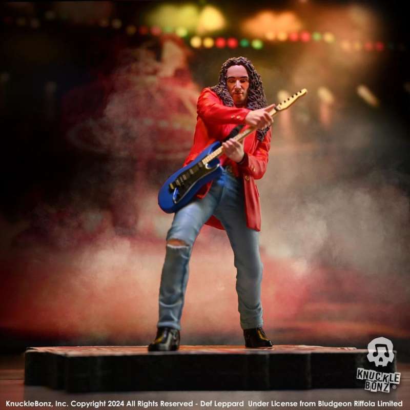 SPOTT-GR Def Leppard Rock Iconz Statue Vivian Campbell με Ύψος 24cm
