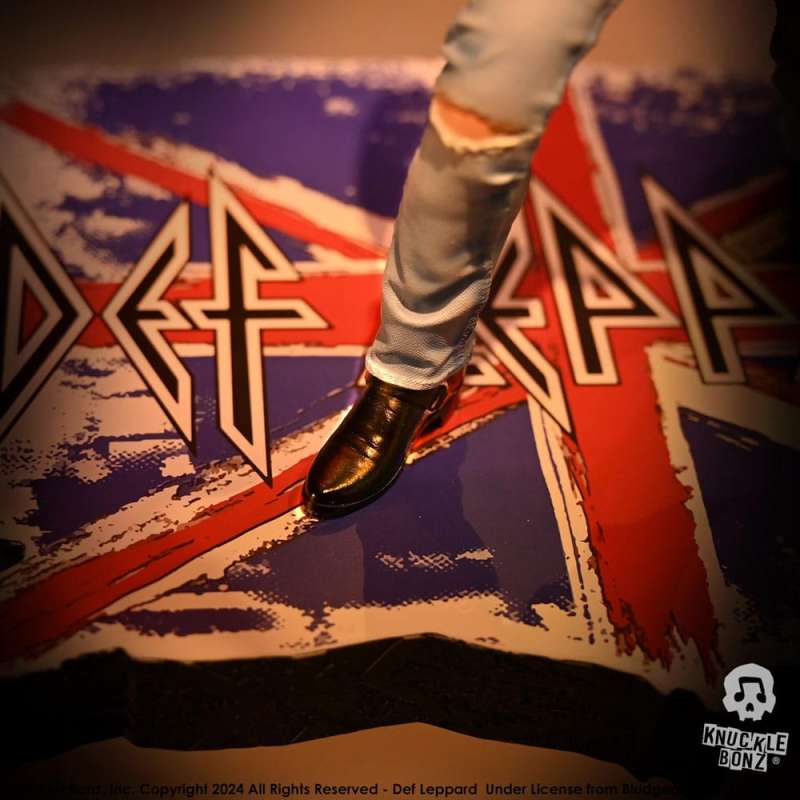 SPOTT-GR Def Leppard Rock Iconz Statue Vivian Campbell με Ύψος 24cm