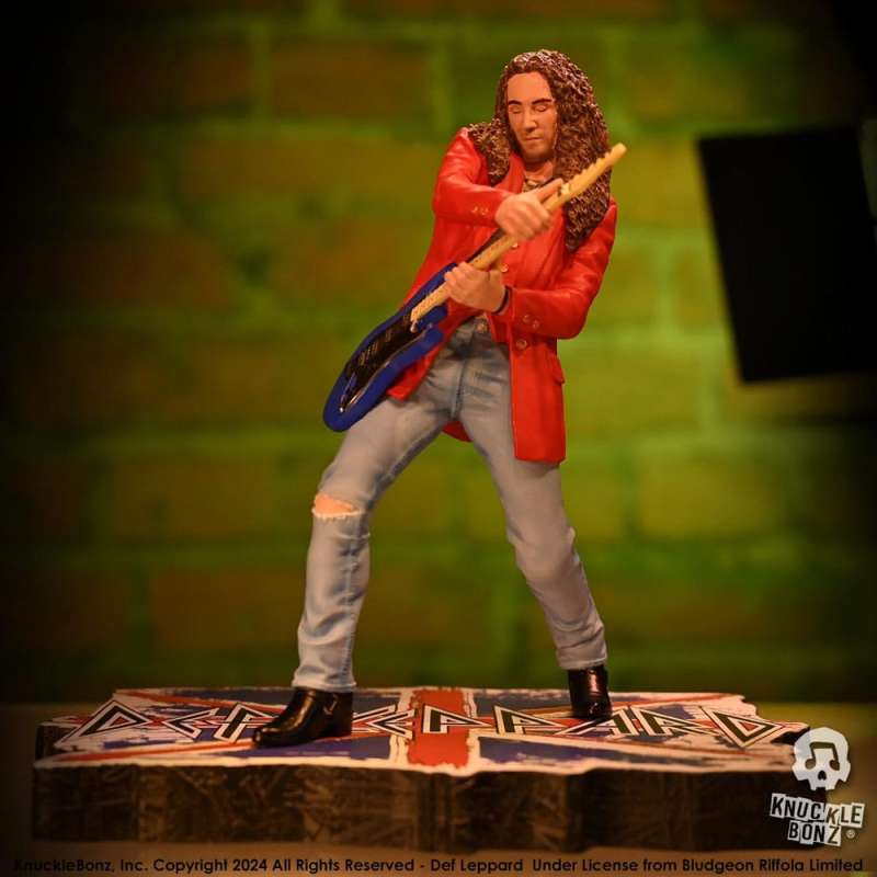 SPOTT-GR Def Leppard Rock Iconz Statue Vivian Campbell με Ύψος 24cm