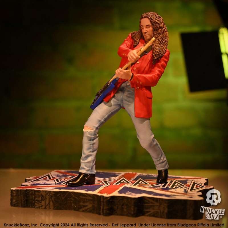 SPOTT-GR Def Leppard Rock Iconz Statue Vivian Campbell με Ύψος 24cm