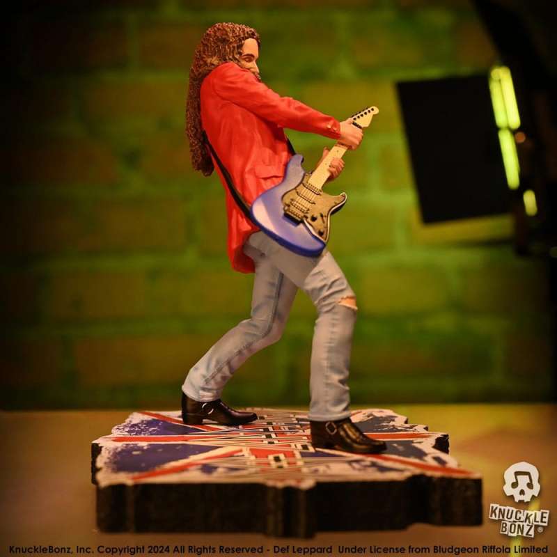 SPOTT-GR Def Leppard Rock Iconz Statue Vivian Campbell με Ύψος 24cm