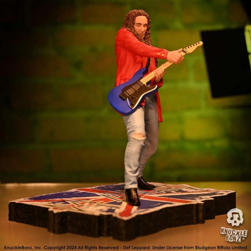 SPOTT-GR Def Leppard Rock Iconz Statue Vivian Campbell με Ύψος 24cm