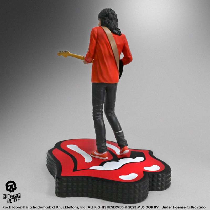 SPOTT-GR The Rolling Stones Rock Iconz Statue Ronnie Wood (Tattoo You Tour 1981) με Ύψος 22cm