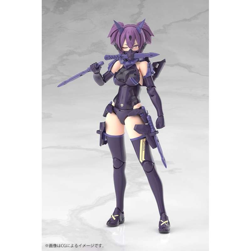 SPOTT-GR Megami Device - Φιγούρα Μοντελισμού (Αναλογία 1/1) Asra Ninja Kaname Shadow Edition Full Package με Ύψος 14cm
