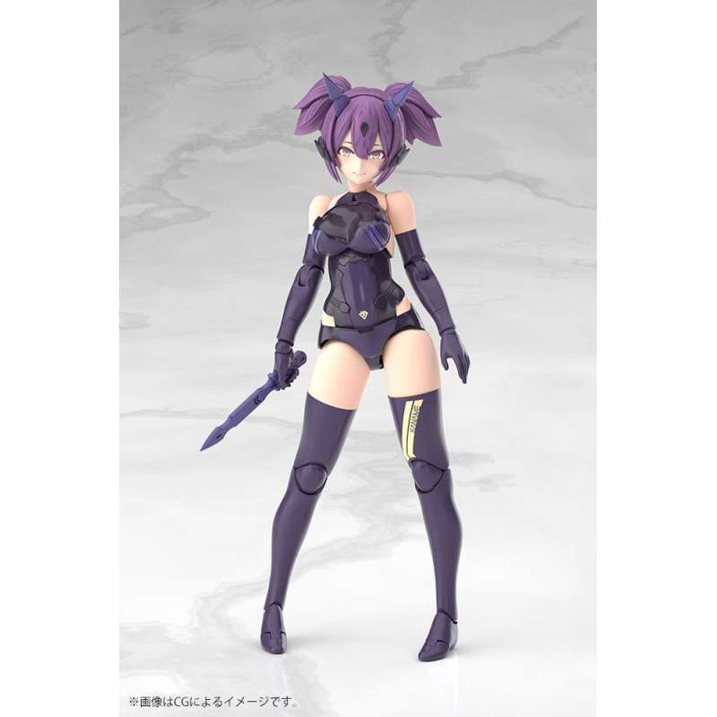 SPOTT-GR Megami Device - Φιγούρα Μοντελισμού (Αναλογία 1/1) Asra Ninja Kaname Shadow Edition Full Package με Ύψος 14cm