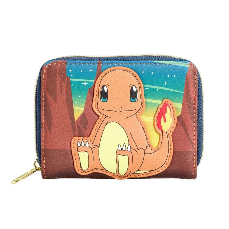 SPOTT-GR Pokémon Loungefly - Πορτοφόλι Charmander σε Κόκκινο Χρώμα