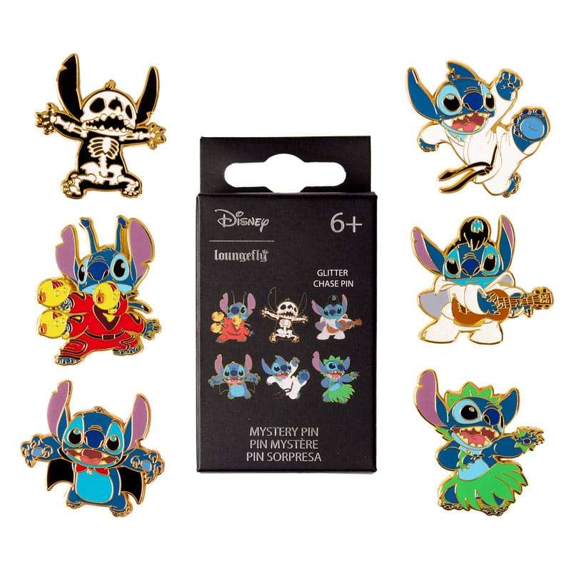 SPOTT-GR Disney by Loungefly - Συλλεκτικές Καρφίτσες σε Blind Box Web Στιτς (Σετ 12 Τεμάχια)