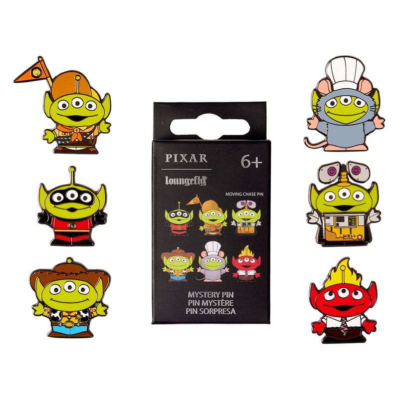 SPOTT-GR Pixar by Loungefly - Συλλεκτικές Καρφίτσες σε Blind Box Aliens (Σετ 12 Τεμάχια)