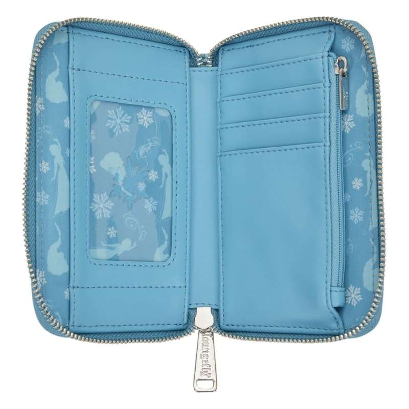 SPOTT-GR Disney Loungefly Frozen - Πορτοφόλι Elsa Glitter σε Μπλε Χρώμα