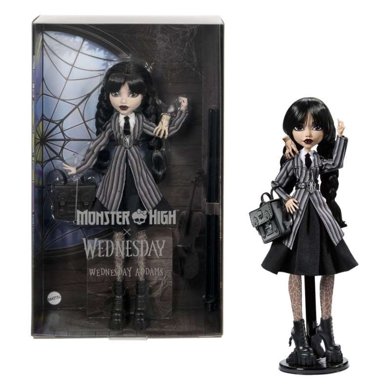 SPOTT-GR Monster High x Wednesday - Κούκλα Wednesday Addams