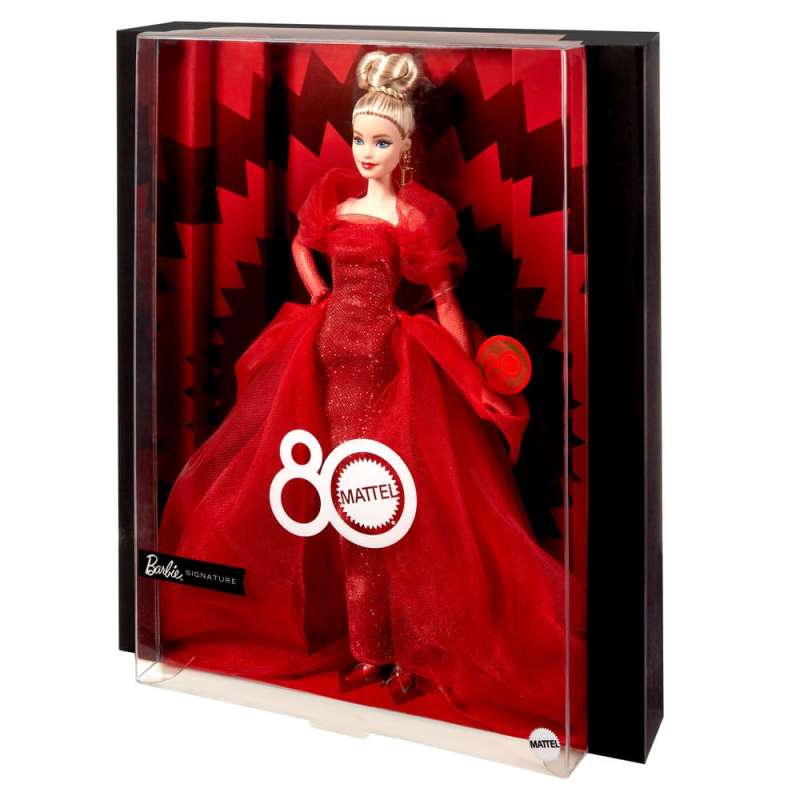 SPOTT-GR Barbie Signature - Κούκλα 80th Anniversary Blonde