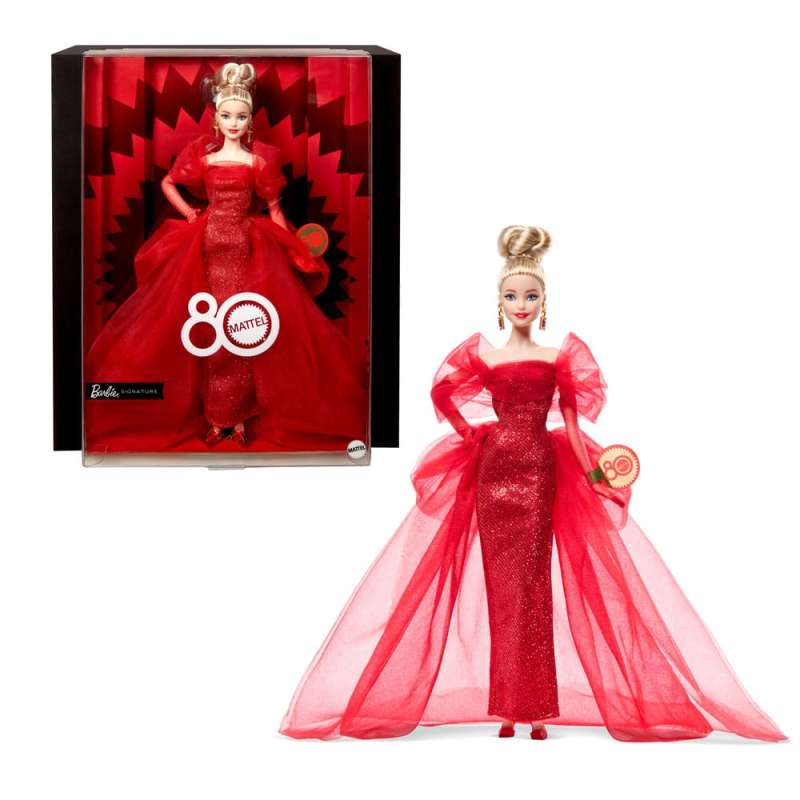SPOTT-GR Barbie Signature - Κούκλα 80th Anniversary Blonde