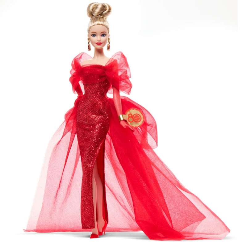 SPOTT-GR Barbie Signature - Κούκλα 80th Anniversary Blonde