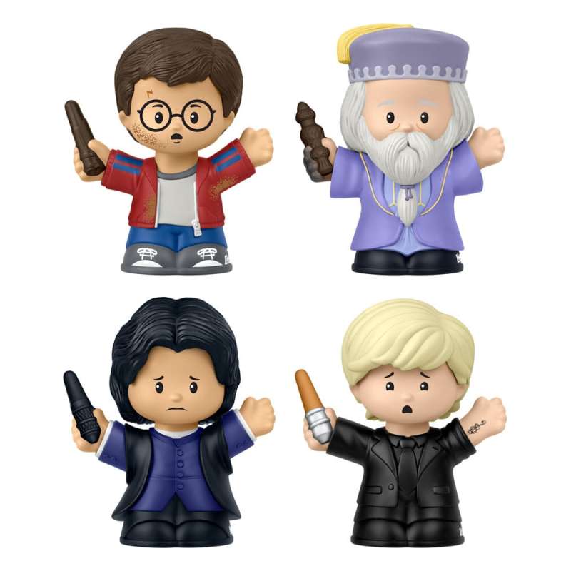 SPOTT-GR Harry Potter and the Half-Blood Prince Fisher-Price Little People Collector - Μίνι Φιγούρες με Ύψος 7cm (4-Pack)