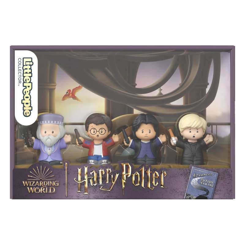 SPOTT-GR Harry Potter and the Half-Blood Prince Fisher-Price Little People Collector - Μίνι Φιγούρες με Ύψος 7cm (4-Pack)