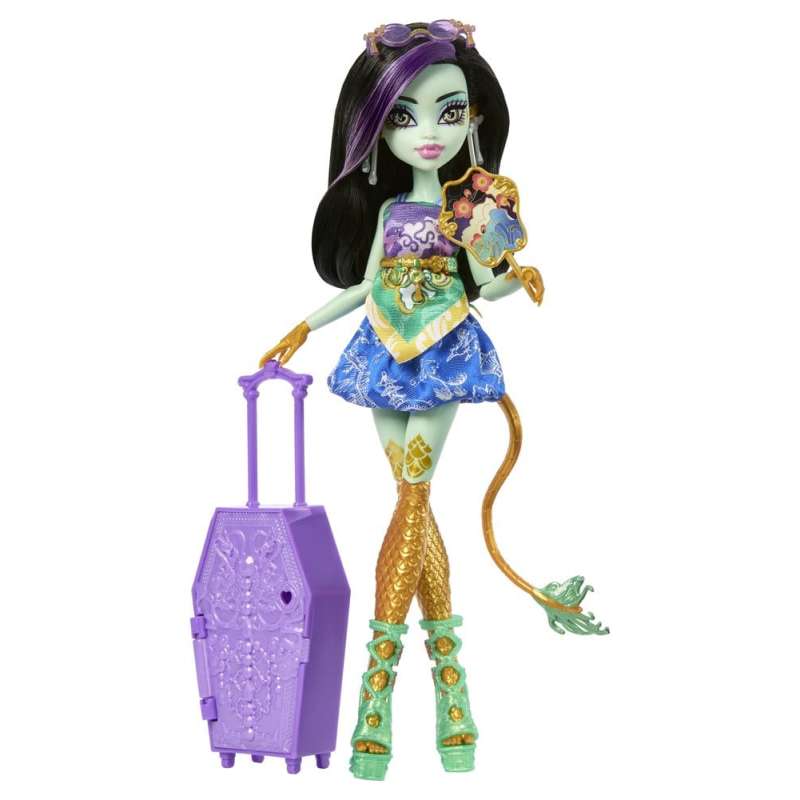 SPOTT-GR Monster High Skulltimate Secrets - Κούκλα Destination: Gore-geous Oasis - Jinafire Long