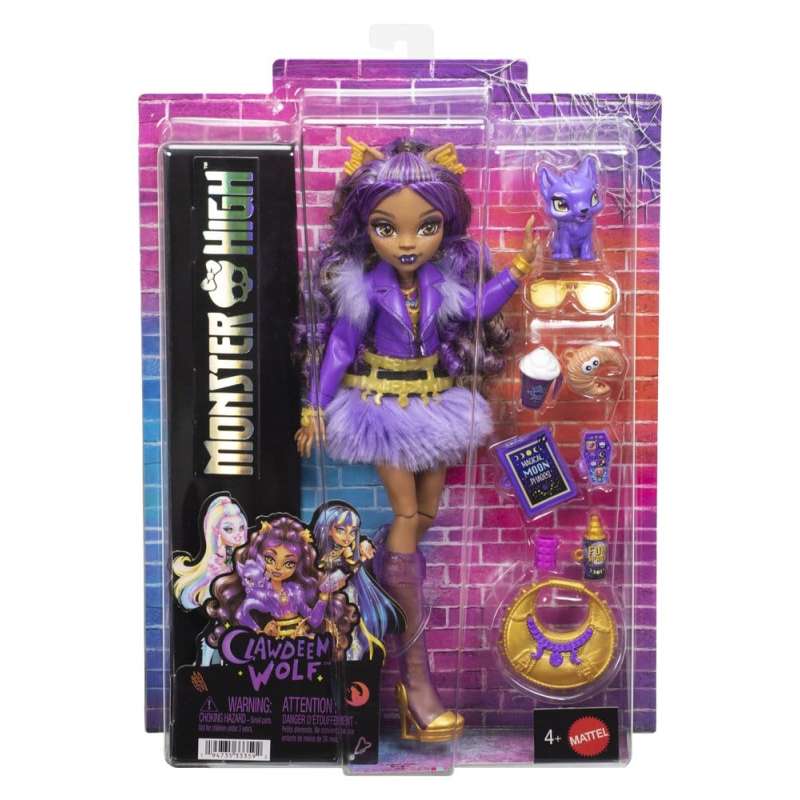 SPOTT-GR Monster High - Κούκλα Clawdeen Wolf