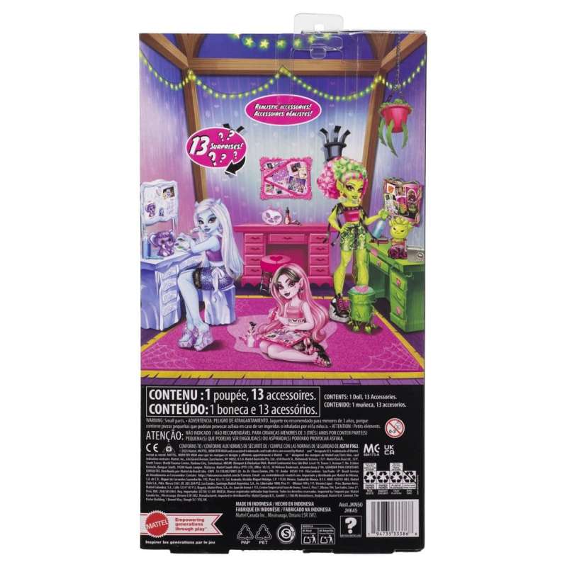 SPOTT-GR Monster High Self-Scare Secrets - Κούκλα Venus McFlytrap