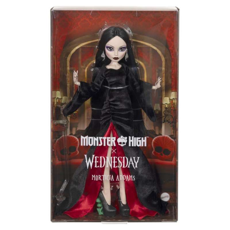 SPOTT-GR Monster High x Wednesday Collector - Κούκλα Morticia Addams