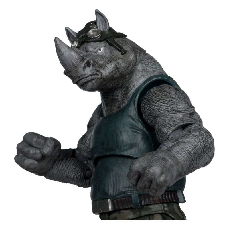SPOTT-GR Teenage Mutant Ninja Turtles Page Punchers Action Figure Rocksteady 17 cm