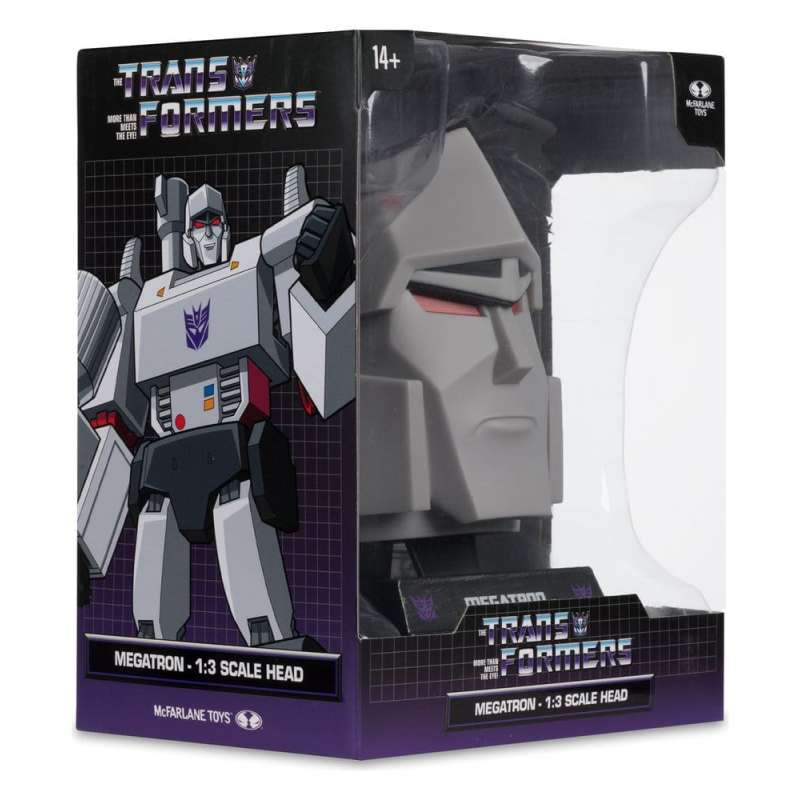 SPOTT-GR Transformers - Μίνι Ρέπλικα (Αναλογία 1/3) Megatron Head Μεγέθους 18cm