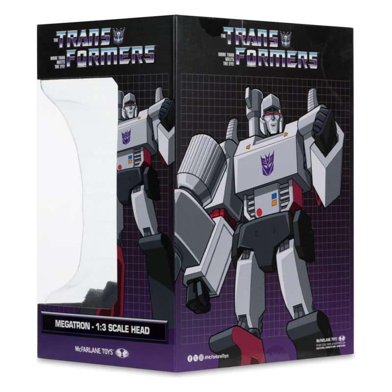 SPOTT-GR Transformers - Μίνι Ρέπλικα (Αναλογία 1/3) Megatron Head Μεγέθους 18cm