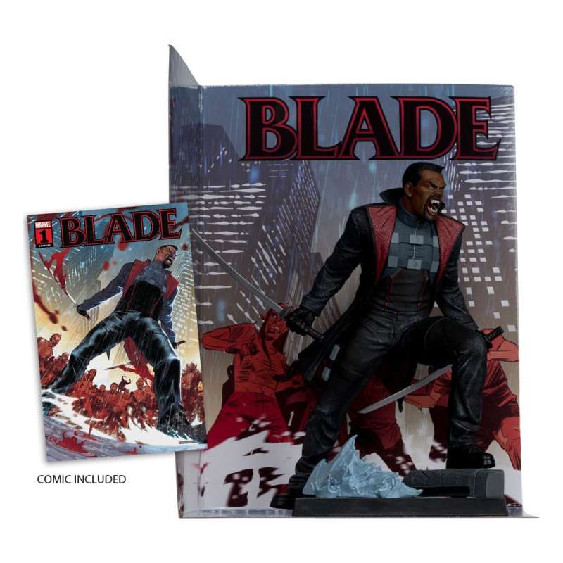 SPOTT-GR Marvel Collection - Φιγούρα PVC (Αναλογία 1/6) Blade (Blade #1) με Ύψος 19cm